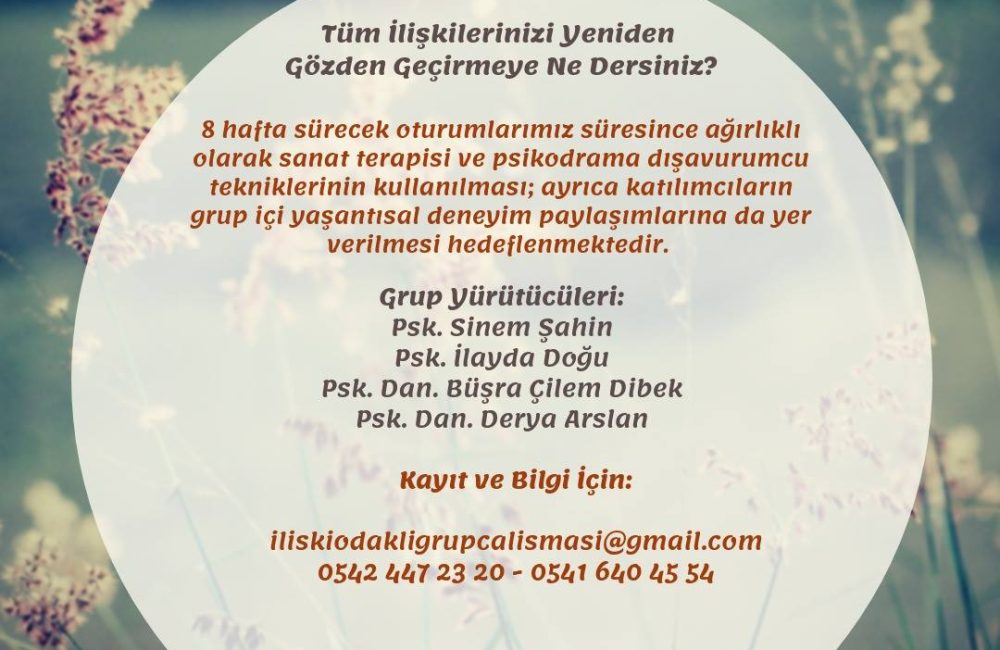 İlişki Odaklı Grup Çalışması