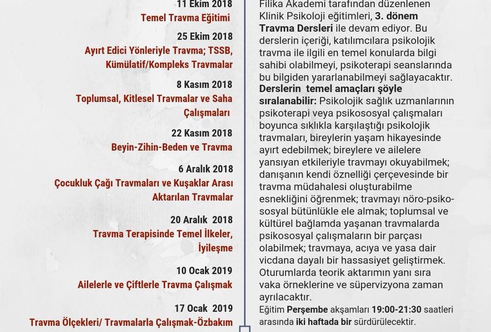 Travma Dersleri