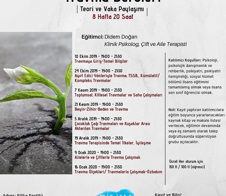 Travma Dersleri: Teori ve Vaka Paylaşımı