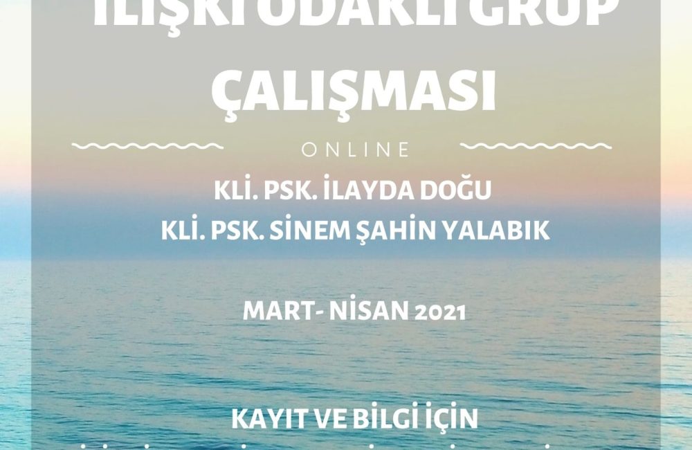 İlişki Odaklı Grup Çalışması