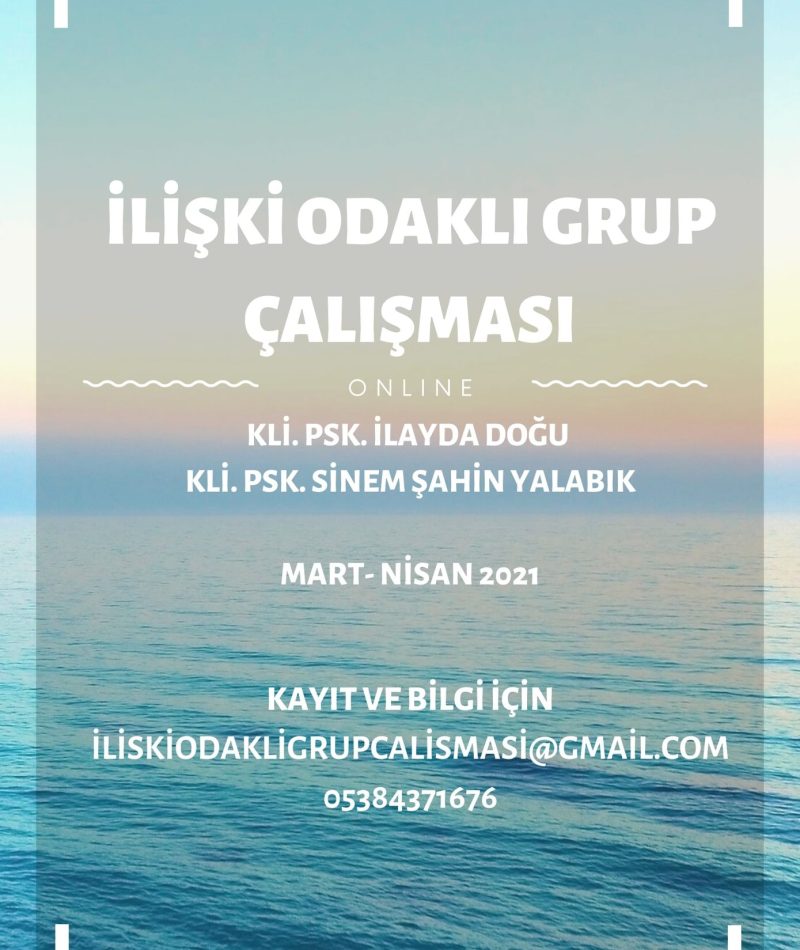 İlişki Odaklı Grup Çalışması