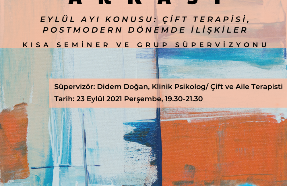 Seans Arkası: Kısa Seminer ve Grup Süpervizyonu