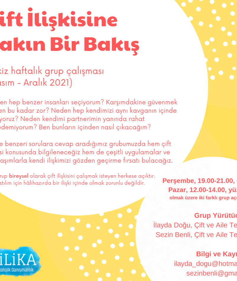 Çift İlişkisine Yakın Bir Bakış